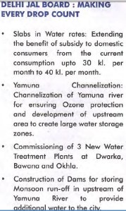 Experts from Congress Manifesto on Yamuna 