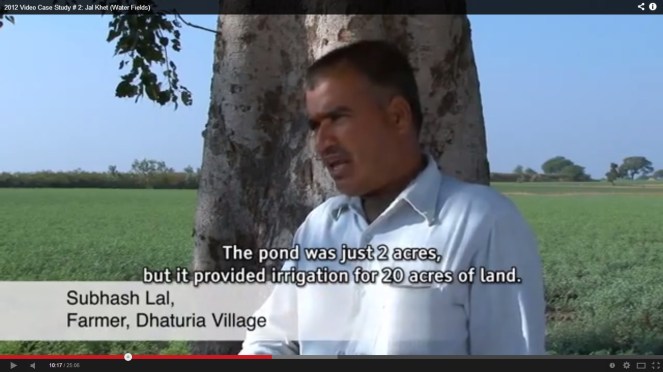 A farmer in film Jal Khet explains how Malwa villages could prosper without the Narmada waters