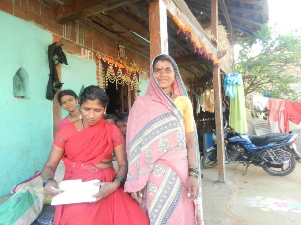 Smr Sangeeta Vare from Kochale village, struggling to get a project affected certificate Photo: Parineeta Dandekar
