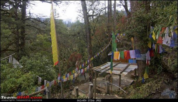 Prayer Flags in Siang basin Photo: Team BHP
