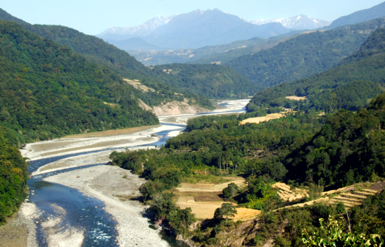 Yamne Basin, claimed to host highest biodiversity in Siang is planned to have 4 projects back to back! Photo: Abor Country Travels