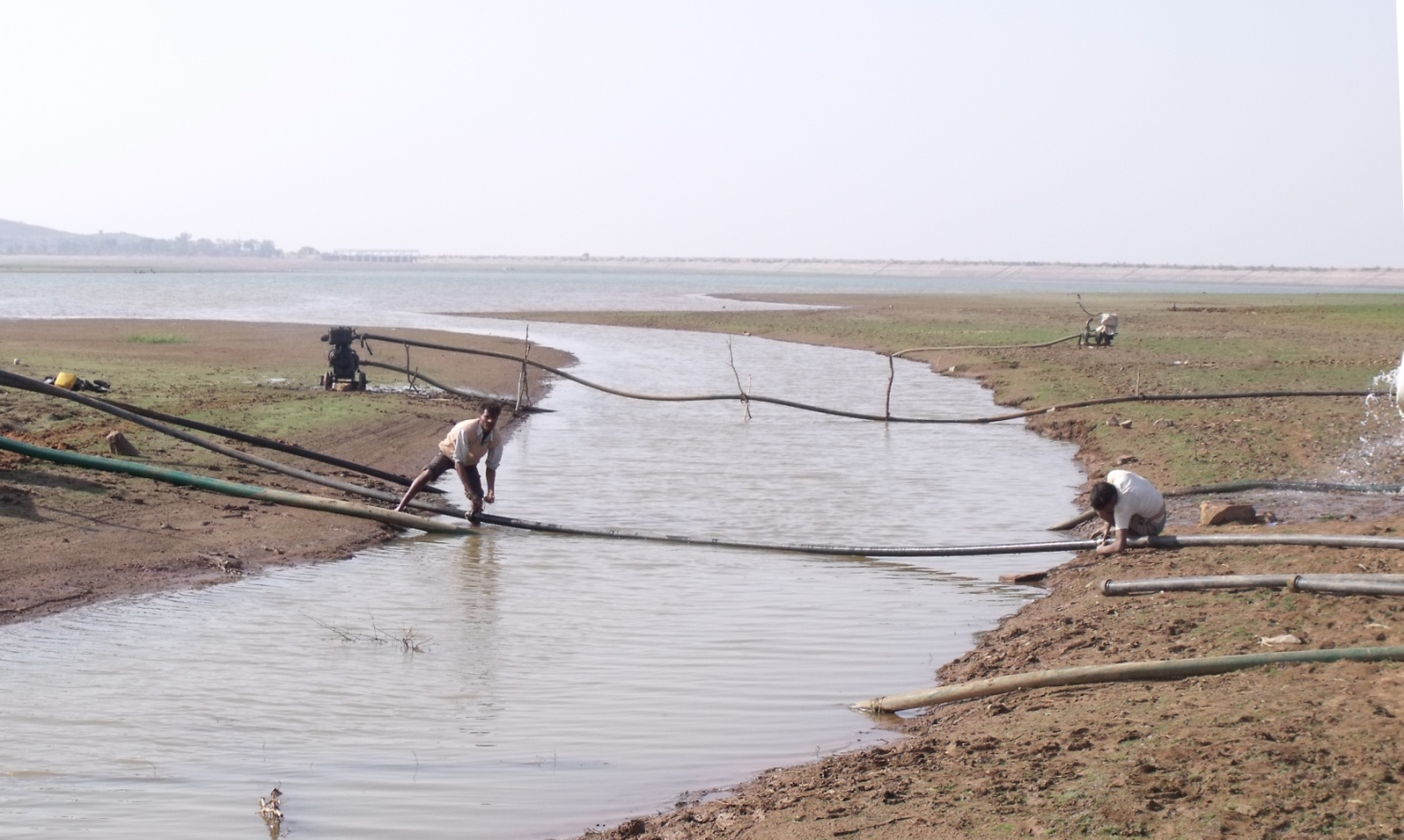 Picture 2: Upper Khajuri Reservoir| 10.02.2011. Photo: Debadityo Sinha