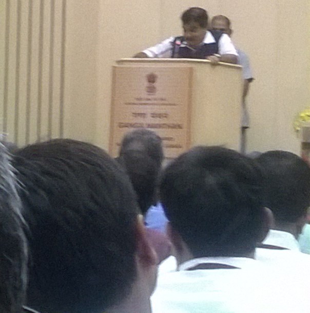 Nitin Gadkari at GM