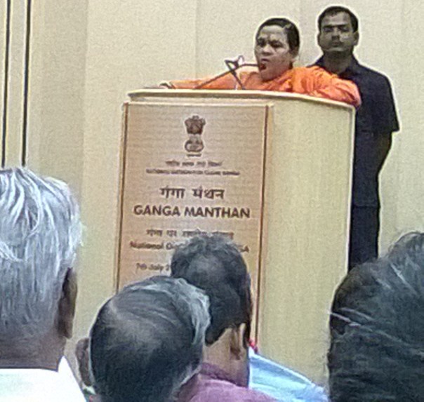 Uma Bharti at GM