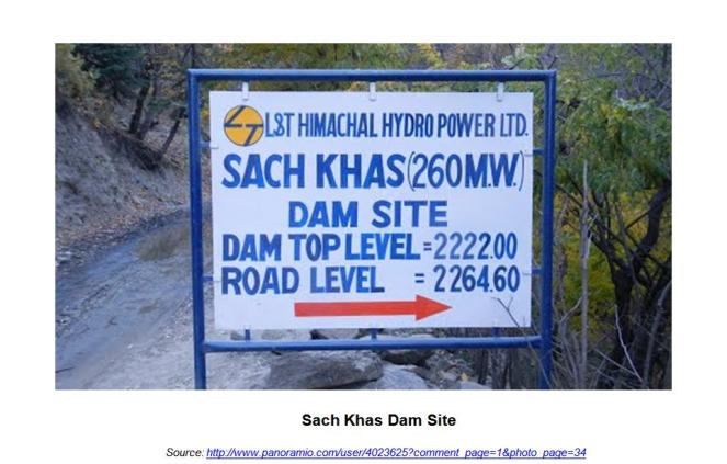 Sach Khas Dam Site
