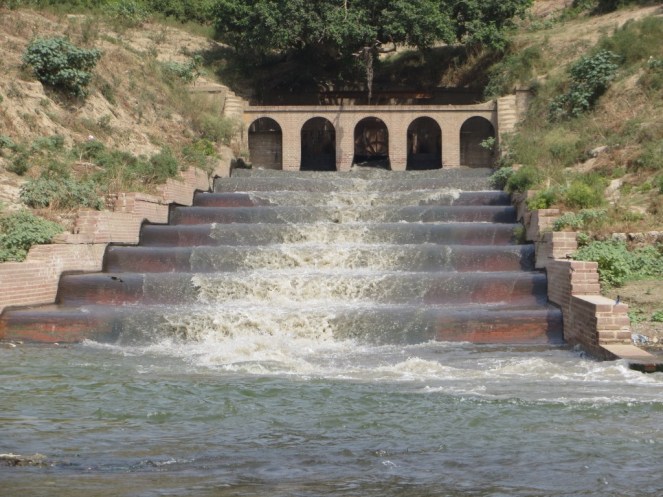 Khirki Nallah, just upstream from the confluence of the Varuna & Ganga rivers and downstream from the sacred city.
