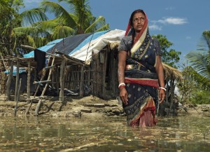 From Peter Caton's remarkable Photo documentation of teh Sea Level rise in Sunderbans Photo: Peter Caton/ Greenpeace