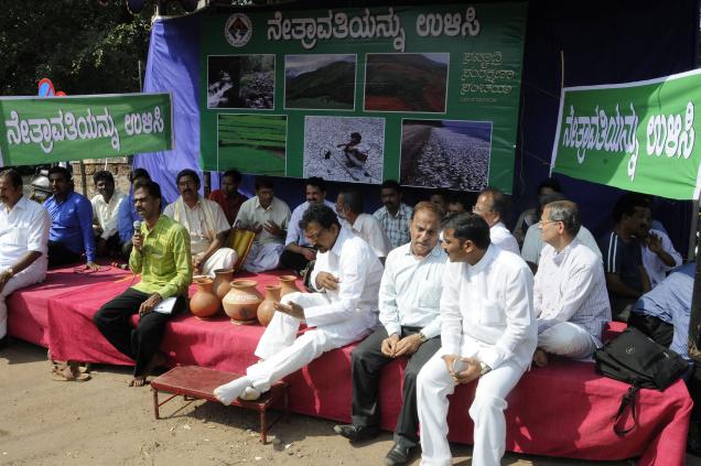 More Protests against the Project Photo: The Hindu