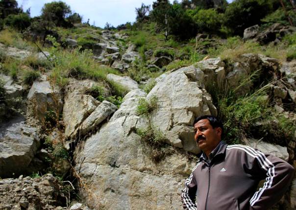 Murim-I, is a local stream that dried up due to the 17 km long 1000MW Karcham Wangtoo project’s tunnel in Kinnaur district. The stream is surrounded by grazing lands