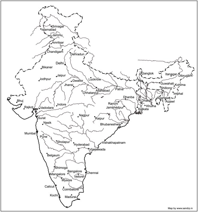 Drainage System of Indian Rivers