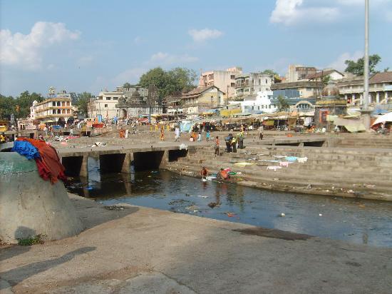 Godavari polluted at the source in Nashik Photo: Tripadvisor