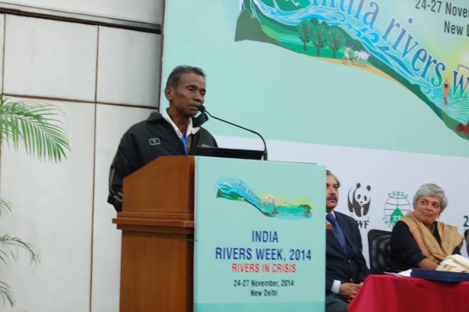 Soma Munda ji of the KKJS, an intergal part of the struggle for decades Photo: IRW