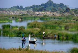 Fishing near the propose dam site source: The Hindu