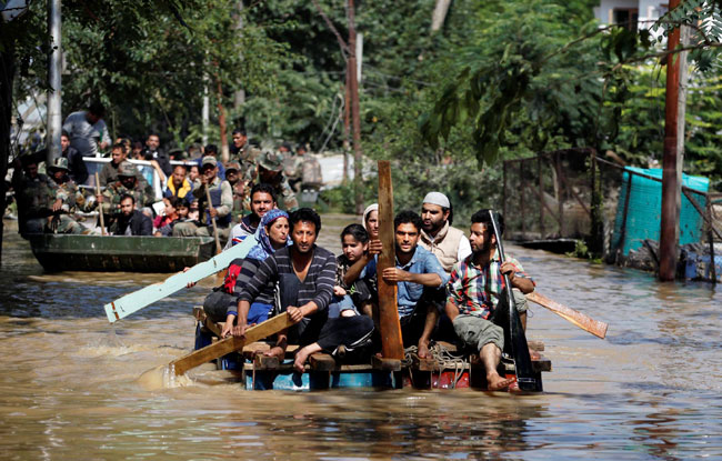 Jammu Kashmir Floods Photo: India Today