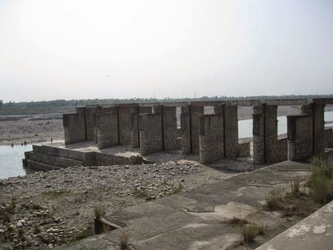 Partial Obstruction at Tajewala Photo from : Dr. Bharat Jhunjhunwala