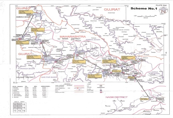 Scheme 1 of the Par-Nar Girna Link by Maharashtra