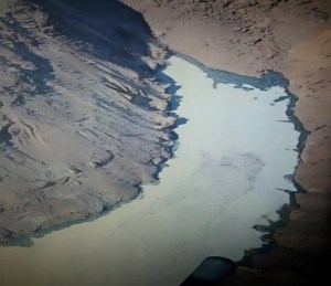 Reliefweb photo of Phutkal landslide dam dated 200115