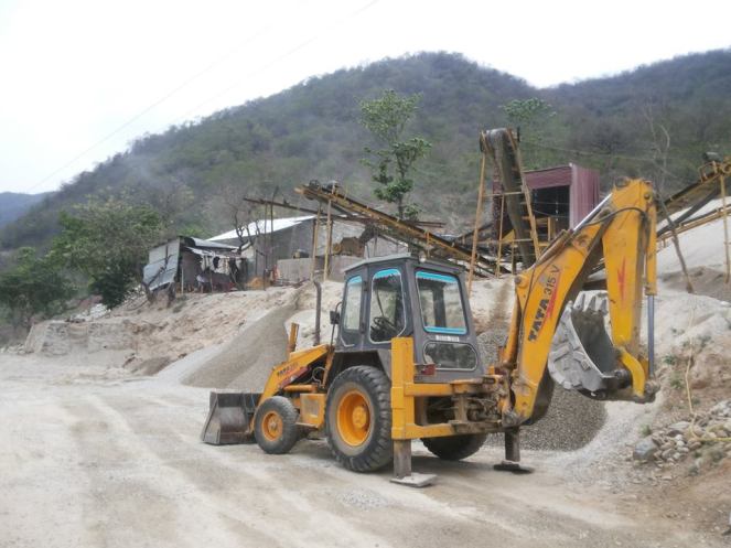 One of the crusher unit in Maletha