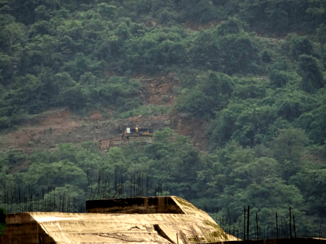 Incomplete Tunnel workfor transferring water of Kal into Gandhari  Photo: Author