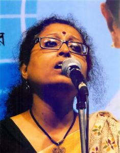 Ms. Rongili Biswas, an exponent-scholar of Bhatiyali
