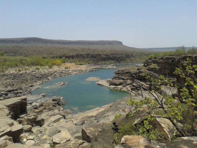 Deep water pool at Gehrighat in river Ken (Photo by Manoj Misra)