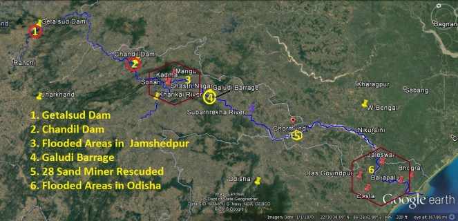 Subarnrekha Jharkhand Flood