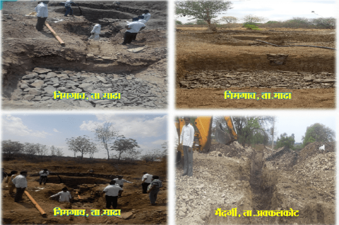 Works carried under Jal Yukt Shivar in Solapur (Photo: by Collectorate)