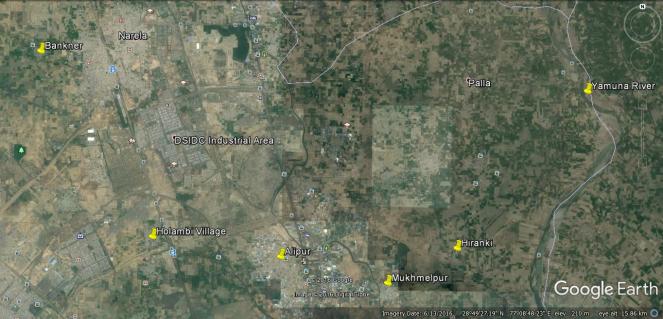 Ponds in Northwest Delhi