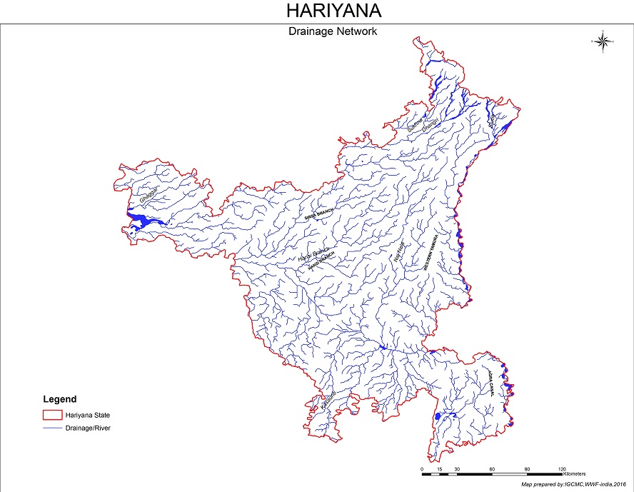 Hariyana_Drainage_map1