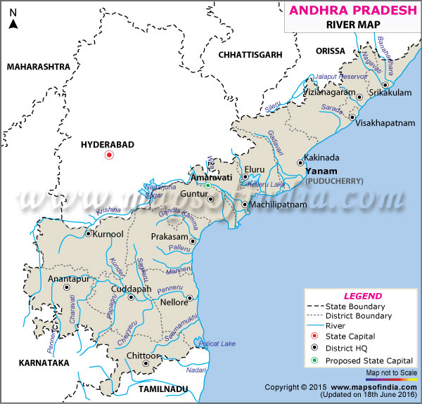 India State Ap Rivers Rivers Profile of Andhra Pradesh and Telangana States – SANDRP