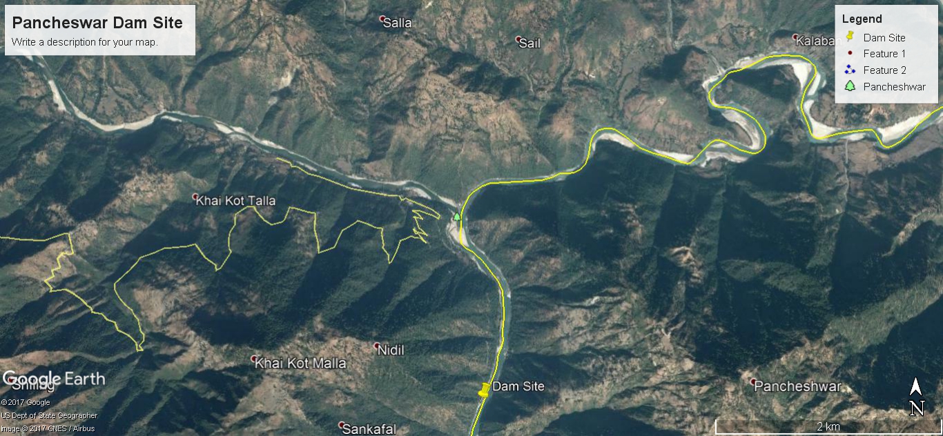 Pancheshwar Dam Site