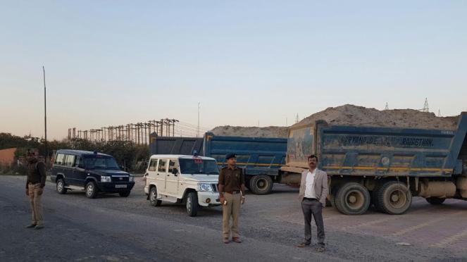 The operation was conducted following a WhatsApp complaint filed by a youth.