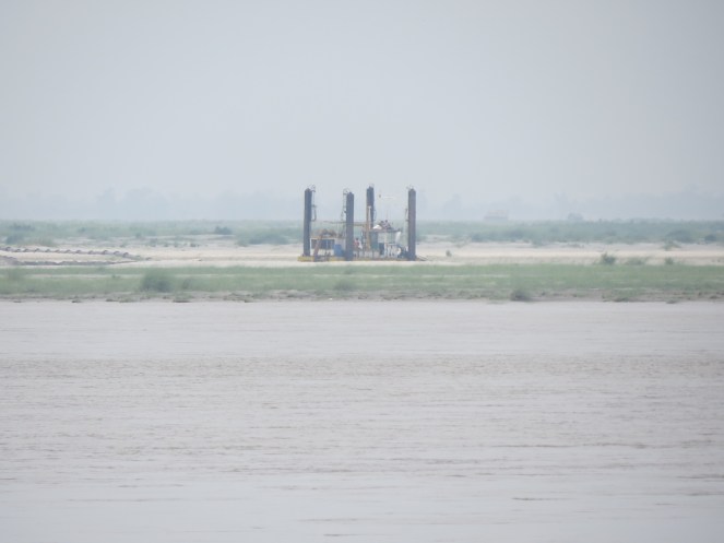 Standing Dredger in Kosi LR