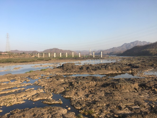 No one can step in same river twice, but where is water? Location - Gora bridge, Kevadiya Colony - Janantik Shukla