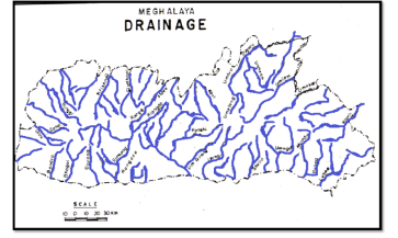 MeghalayaDrainage