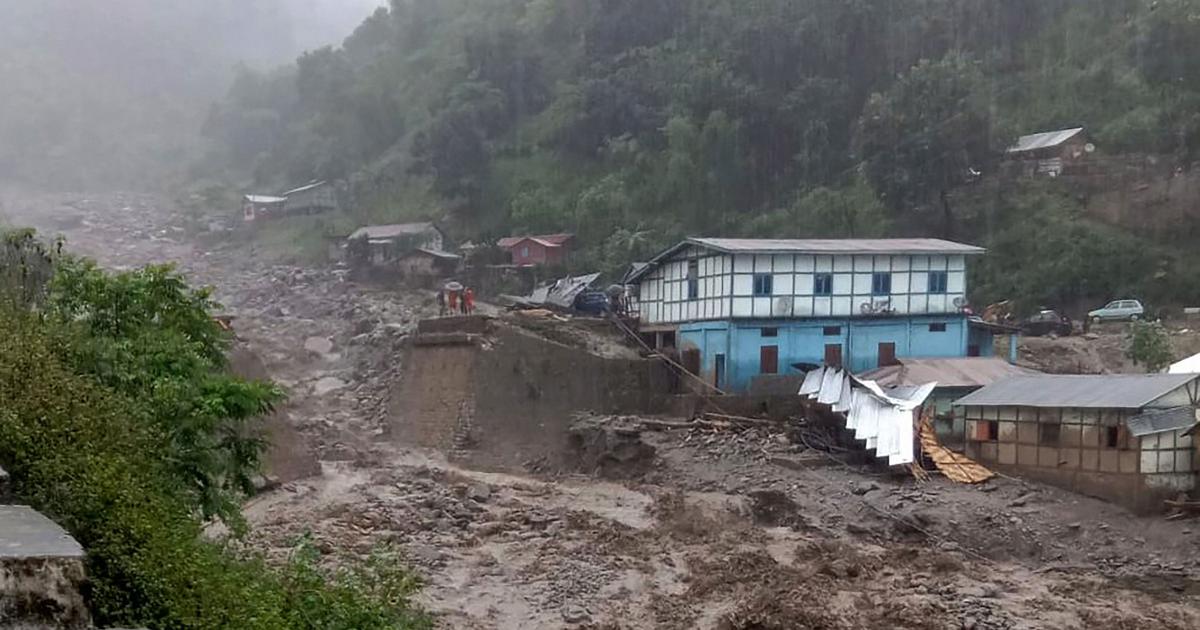 Arunachal Pradesh Cloud Burst 2019