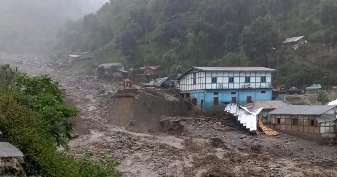 Arunachal Pradesh Cloud Burst 2019
