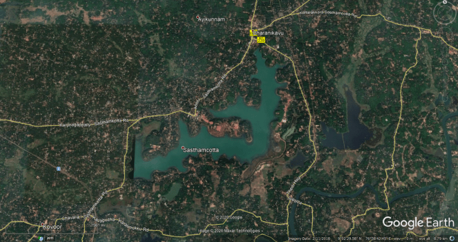 36 Sasthamcotta Lake