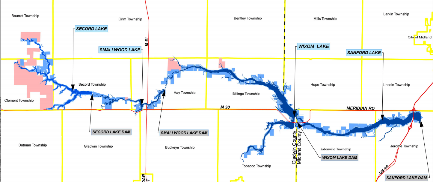 Map from Four Lakes Task Force Report