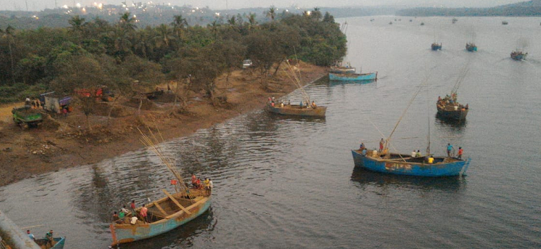 DRP 190824: Goa River group win important battle against illegal sand ...